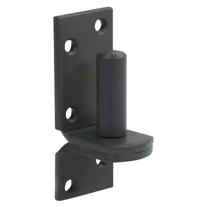 Plaatduim Antraciet - 16 mm - Diagonaal zicht
