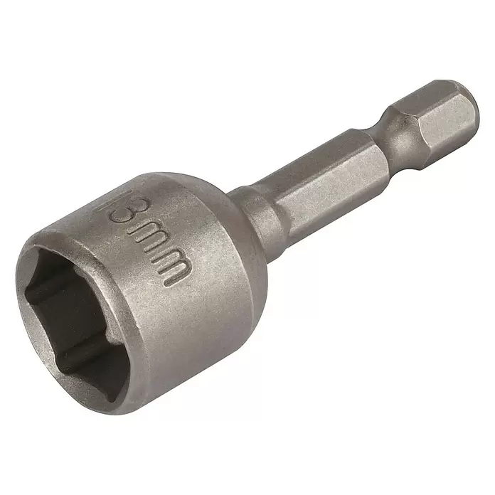 Wolfcraft Steckschlüssel CV - Schlüsselweite: 13 mm - Diagonale Ansicht