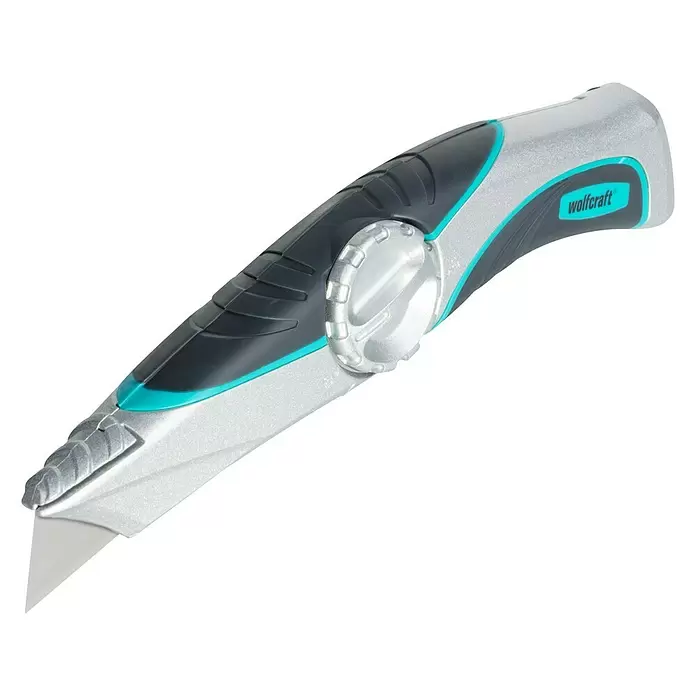 Wolfcraft Trapezmesser - Länge: 52 mm - Diagonale Ansicht