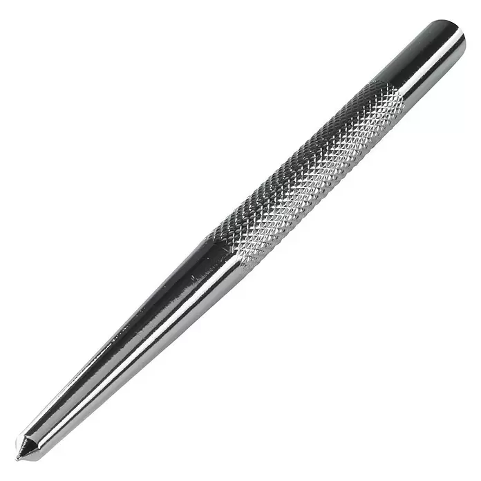 Wolfcraft Körner - L x B: 125 x 8 mm, Spitz - Diagonale Ansicht