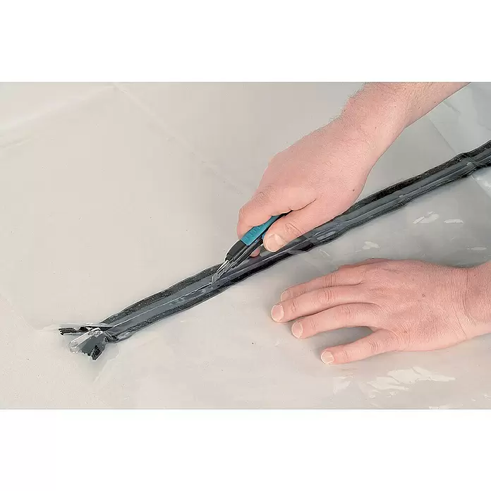 Wolfcraft Porvédő ajtó - 3 részes - Használati példa