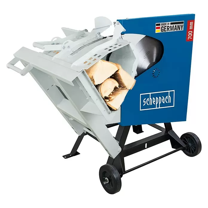 Scheppach Wippkreissäge HS270 - Durchmesser Sägeblatt: 700 mm, 3 kW - Diagonale Ansicht