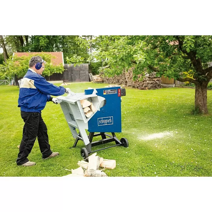 Scheppach Wippkreissäge HS270 - Durchmesser Sägeblatt: 700 mm, 3 kW - Anwendungsbeispiel