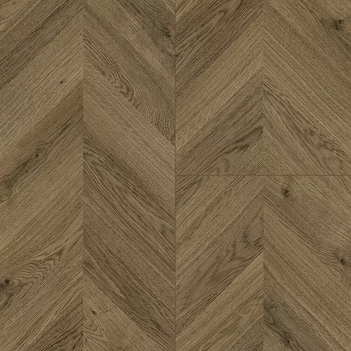 Egger Home Laminat Weinburg Eiche braun - 1.292 x 327 x 8 mm, Fischgrät - Detailaufnahme