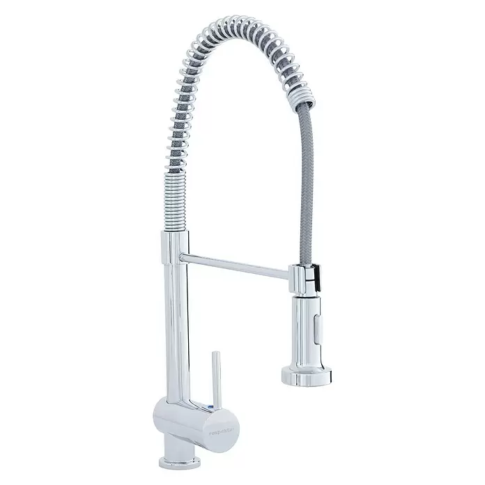 Thermoflow Untertischspeicher UT 5 mit Armatur Ovalis Pro - 5 l, 2.000 W, Temperaturbereich: Bis 75 °C - Diagonale Ansicht