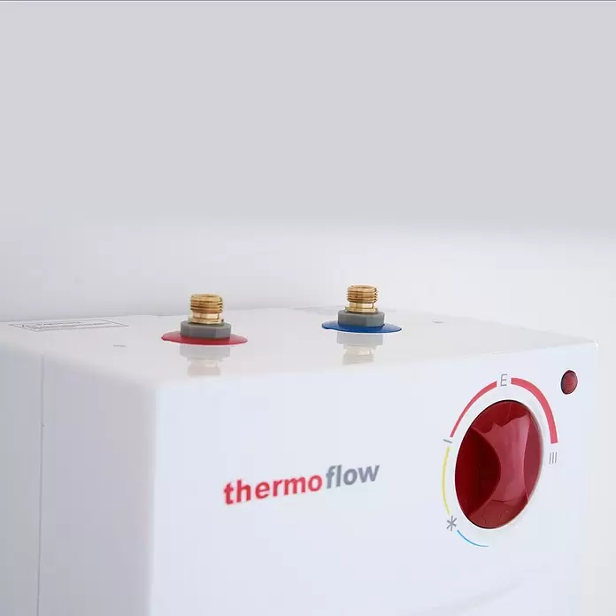 Thermoflow Untertischspeicher UT 5 ATF - Mit Armatur, 5 l, 2.000 W, Temperaturbereich: +35 °C bis +75 °C - Detailaufnahme