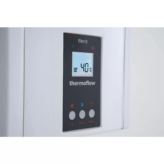 Thermoflow Durchlauferhitzer Elex 18N - 18 kW, 7 l/min bei 35 °C, Elektronisch - Detailaufnahme