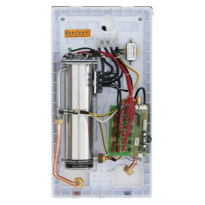 Thermoflow Durchlauferhitzer Elex 18N - 18 kW, 7 l/min bei 35 °C, Elektronisch - Rückansicht