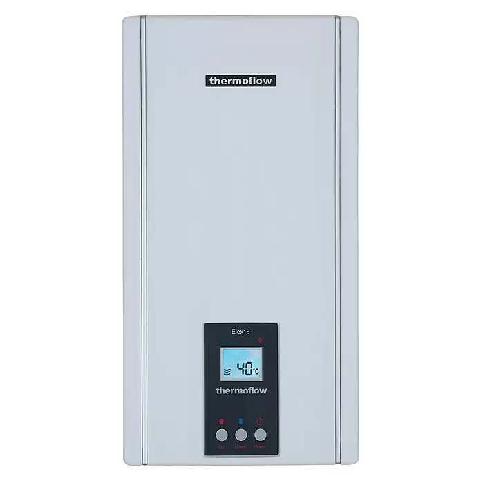 Thermoflow Durchlauferhitzer Elex 18N - 18 kW, 7 l/min bei 35 °C, Elektronisch - Vorderansicht
