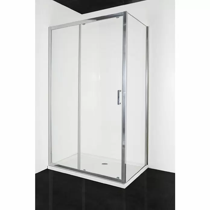 Sanotechnik Klizna vrata Elite - Š x V: 100 x 195 cm, Debljina: 6 mm - Živopisni prikaz