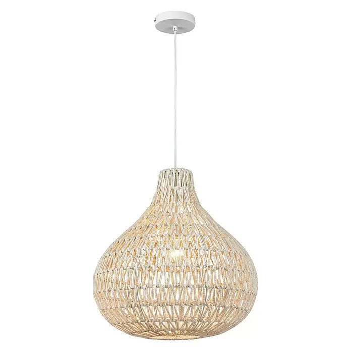 Lavida Lámpara colgante Lia - 40 W, Natural, E27 - Vista frontal