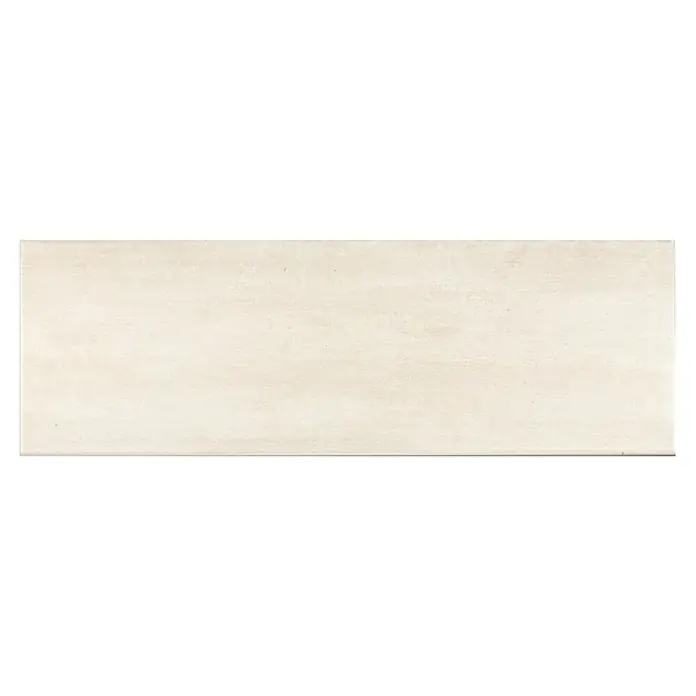 Wandfliese Miami Beach - 20 x 60 cm, Beige, Matt - Draufsicht