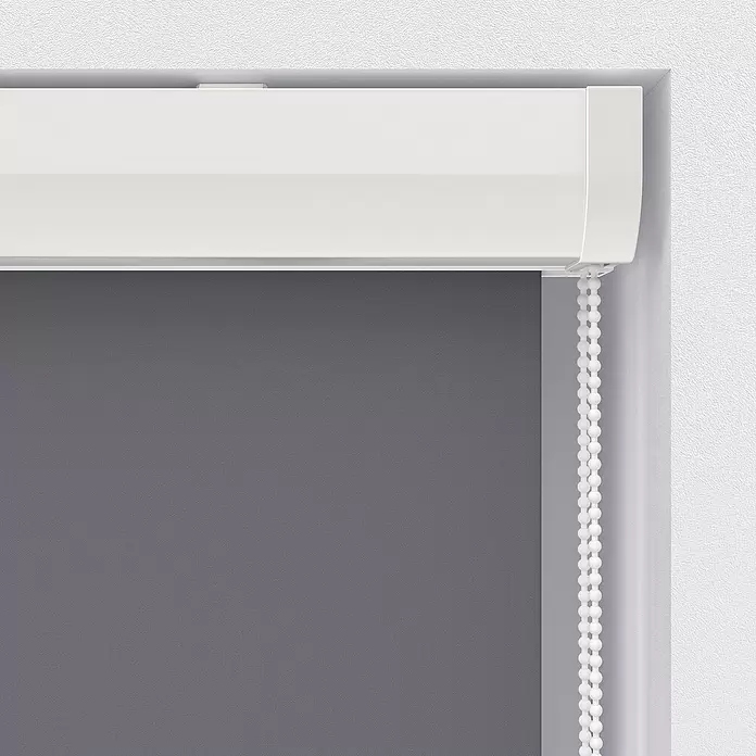 Rollo mit Kassette - B x H: 60 x 175 cm, Grau - Detailaufnahme