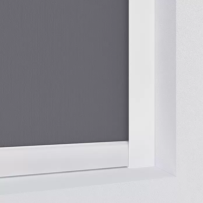 Rollo mit Kassette - B x H: 60 x 175 cm, Grau - Detailaufnahme