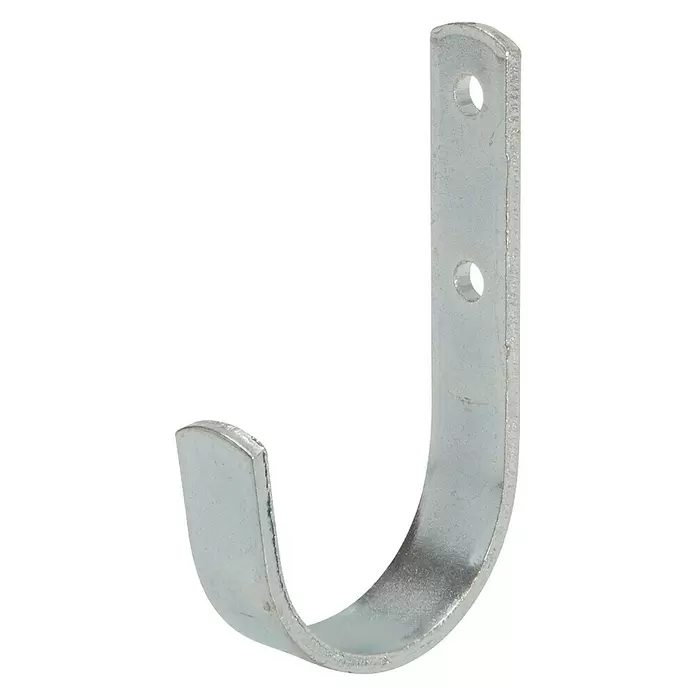 Stabilit Universalhaken - 6 x 2 x 11 cm, Belastbarkeit: 30 kg - Diagonale Ansicht