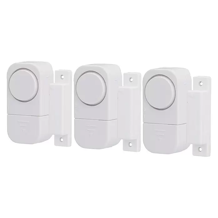 Fenster- & Türsensor-Set - Inhalt: 3 Stk. - Diagonale Ansicht