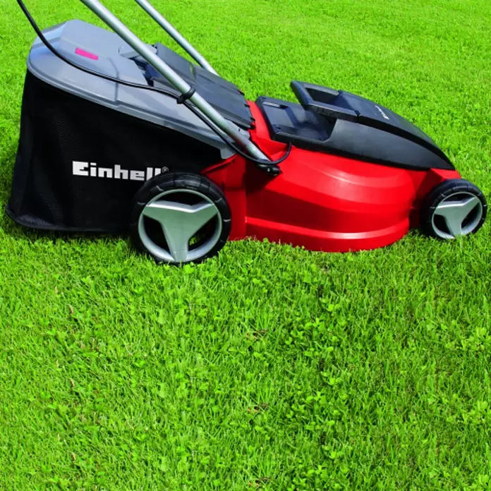 Einhell Cortacésped eléctrico GC-EM 1536 - 1.500 W, Ancho de corte: 36 cm - Primer plano