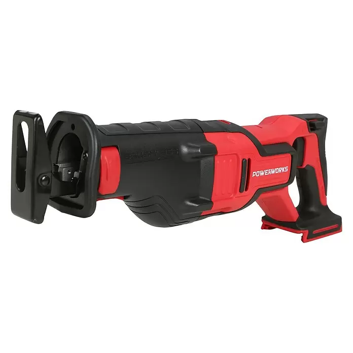 Powerworks Akumulatorska sabljasta pila PD24SRS - 24 V, Bez akumulatora, 0 – 3100 poteza/min - Pogled s lijeve strane
