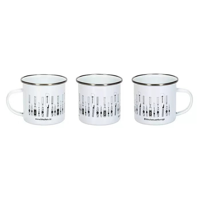 Kirschen Tasse Motiv Werkzeuge - 0,3 l, Weiß - Vorderansicht