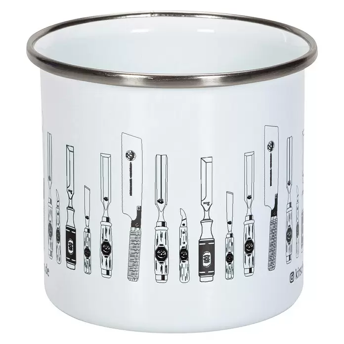 Kirschen Tasse Motiv Werkzeuge - 0,3 l, Weiß - Vorderansicht