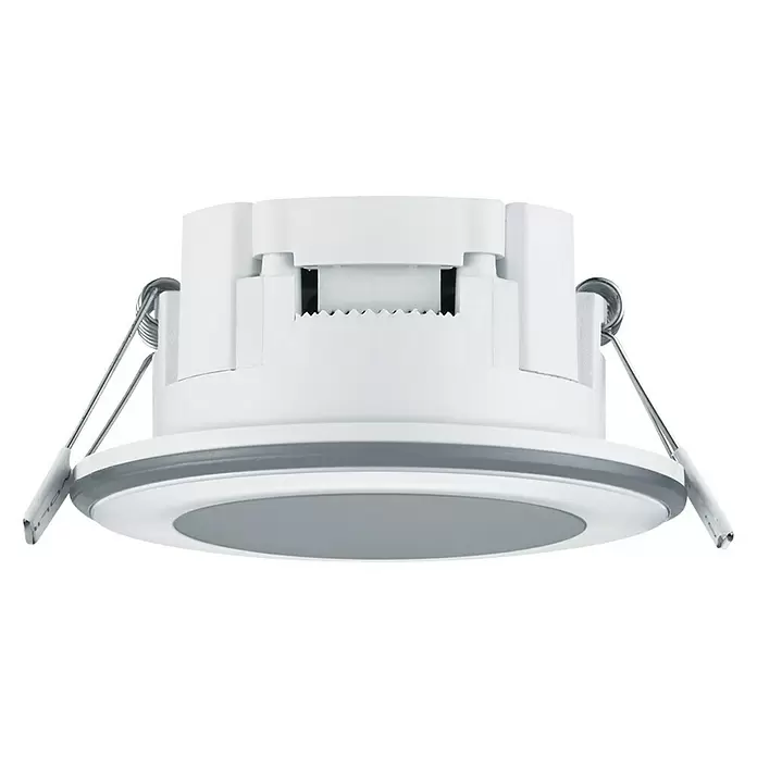 Trio Leuchten LED-Einbauleuchte rund Aura - 5 W, Ø x H: 82 mm x 4 cm, Weiß - Vorderansicht