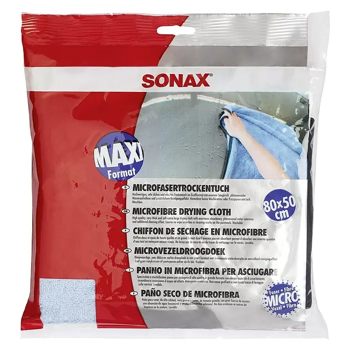 Sonax Krpa za sušenje - 80 x 50 cm, Mikrovlakna - Pogled sprijeda