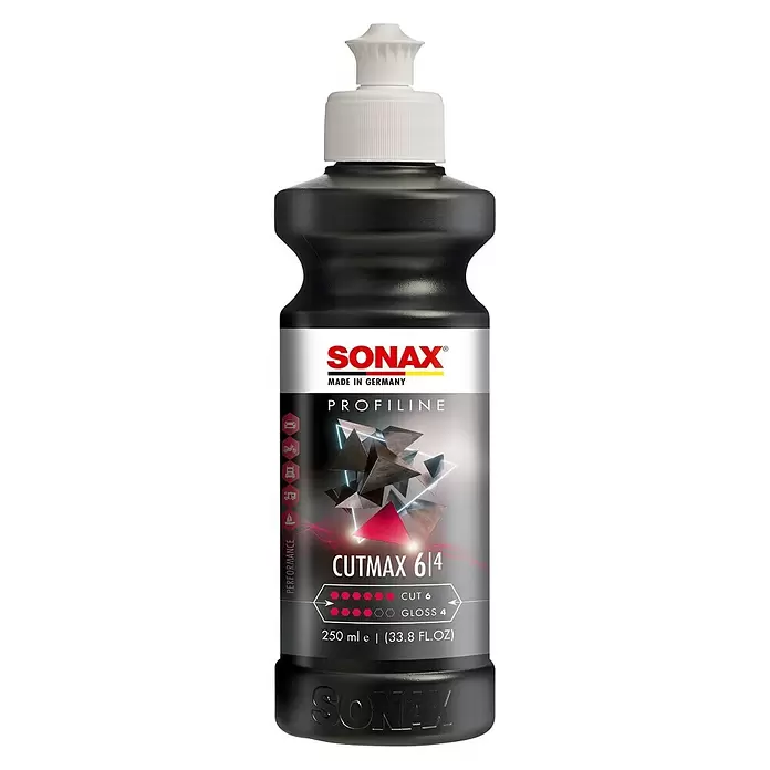 Sonax Sredstvo za poliranje Cutmax - 250 ml, Bez silikona - Pogled sprijeda