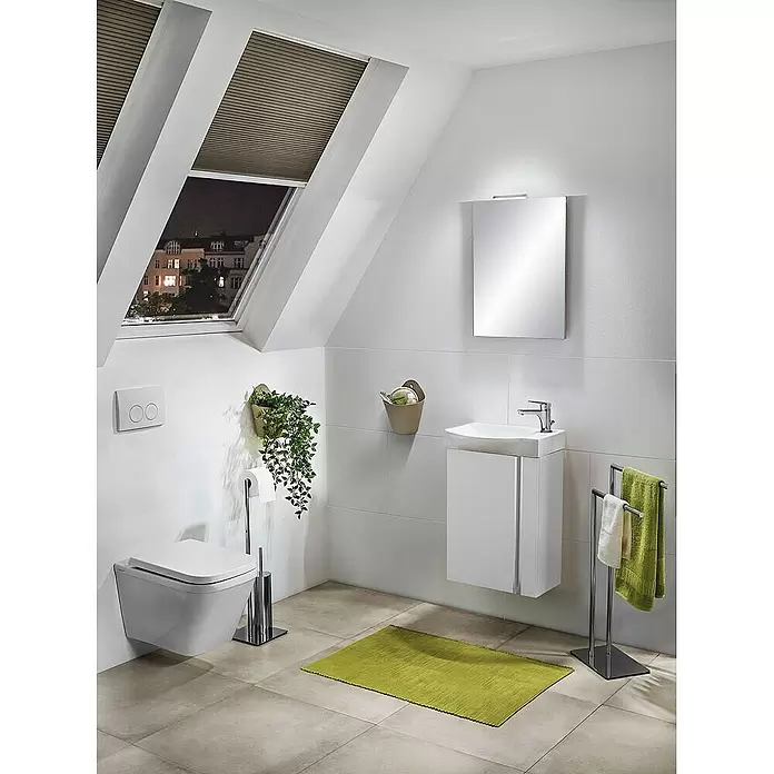 Riva Badmöbel-Set Elegance - 45 cm, Weiß, Glänzend - Stimmungsaufnahme
