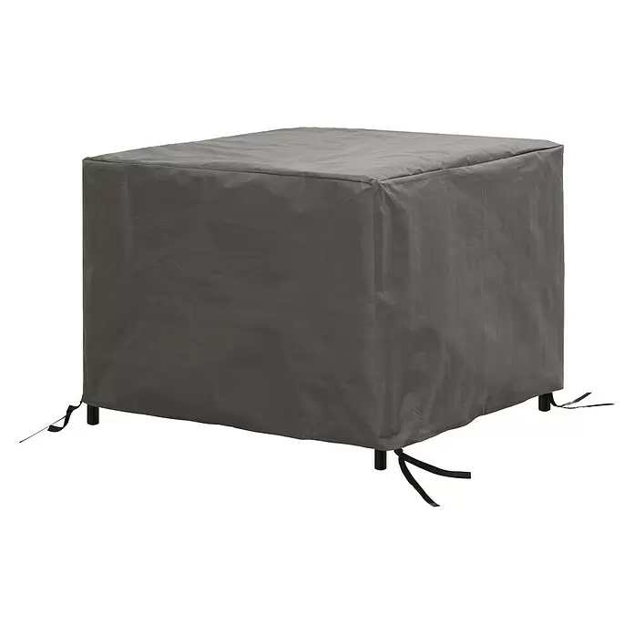 Winza Outdoor Covers Beschermhoes voor lounge stoel - 95 x 95 x 70 cm, Polypropyleen, Grijs - Diagonaal zicht