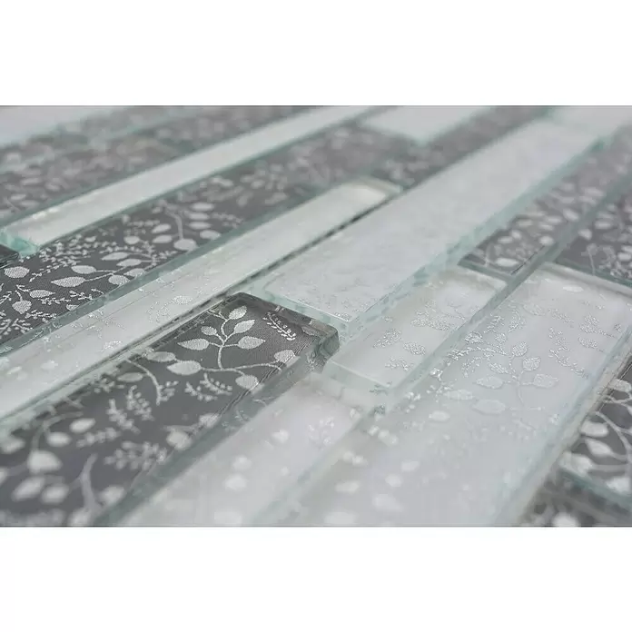 Mozaik csempe Crystal Chic XCM 8CFL kombinált - Fényes - Közeli felvétel