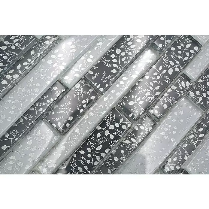 Mozaik csempe Crystal Chic XCM 8CFL kombinált - Fényes - Közeli felvétel