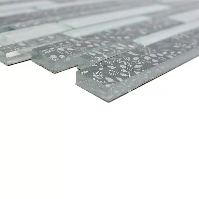 Mozaik csempe Crystal Chic XCM 8CFL kombinált - Fényes - Közeli felvétel