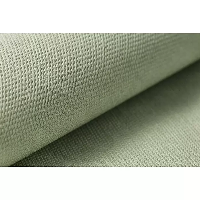 Rasch Vliestapete - Grün, Uni, 10,05 x 0,53 m - Detailaufnahme