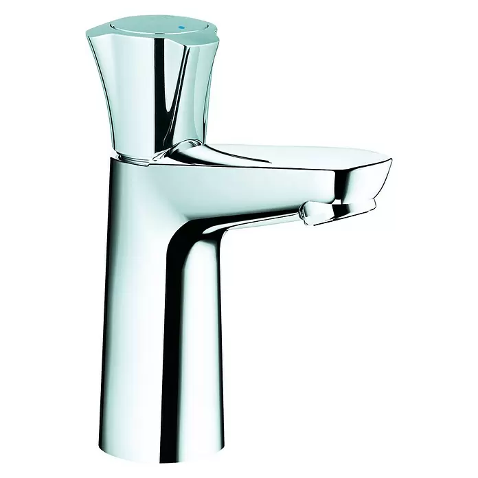 Grohe Kaltwasser-Standventil Costa - Chrom, Glänzend, Höhe: 14,5 cm - Diagonale Ansicht