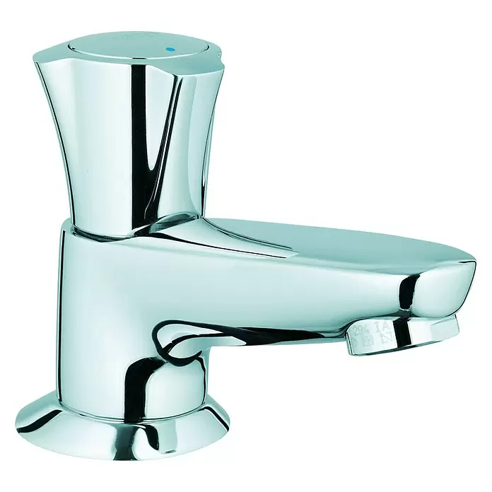 Grohe Kaltwasser-Standventil Costa - Chrom, Glänzend, Höhe: 9,3 cm - Diagonale Ansicht