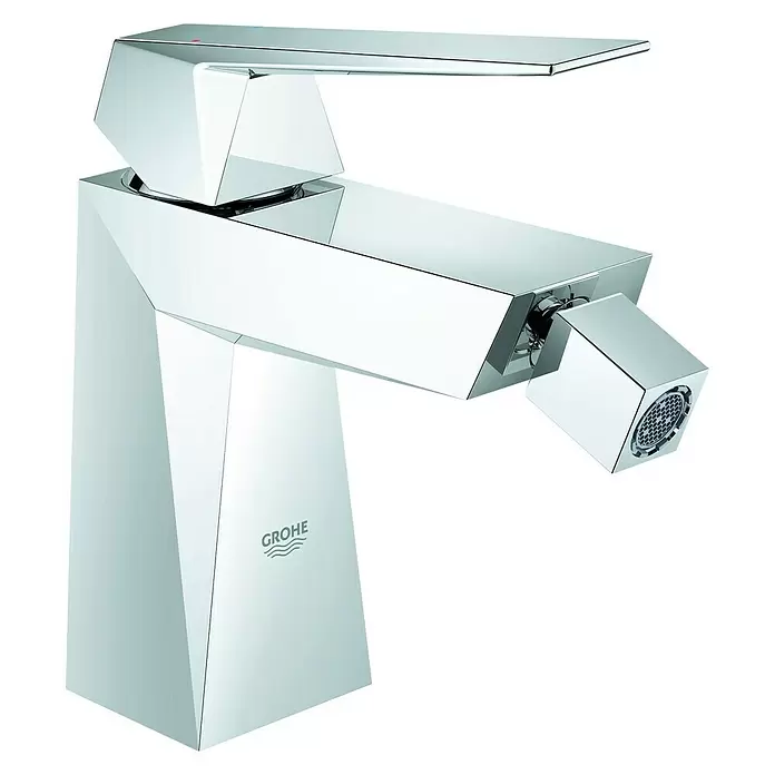 Grohe Allure Brilliant Bidetarmatur - Chrom, Glänzend - Diagonale Ansicht