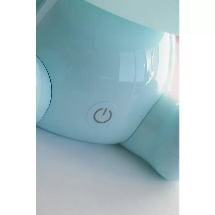 Idp Lampshades Lámpara de sobremesa LED Bunny - 3 W, Ø x Al: 19,5 x 30 cm, Azul - Primer plano