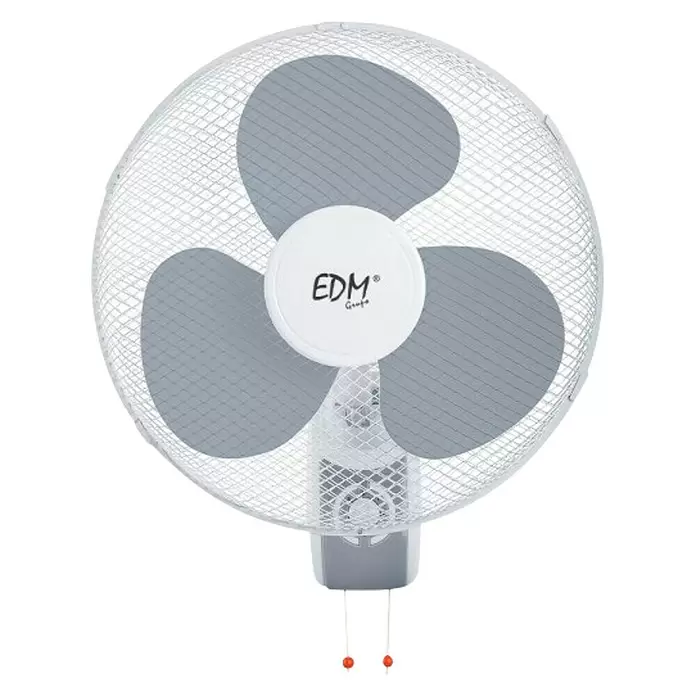 Ventilador de pared - Blanco, 45 W, Diámetro: 40 cm - Vista frontal