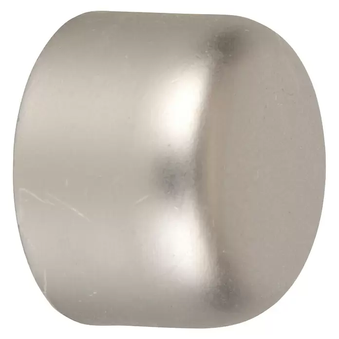Tapa final Ferro-deco - Plateado, 2 ud. - Vista angular