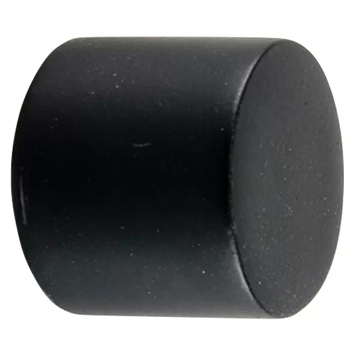 Tapa final Tapón Ideas 12 - Negro, 2 ud. - Vista angular