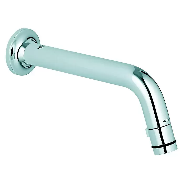 Grohe Wand-Waschtischarmatur Universal - Chrom, Glänzend, Ausladung Armatur: 185 mm - Diagonale Ansicht