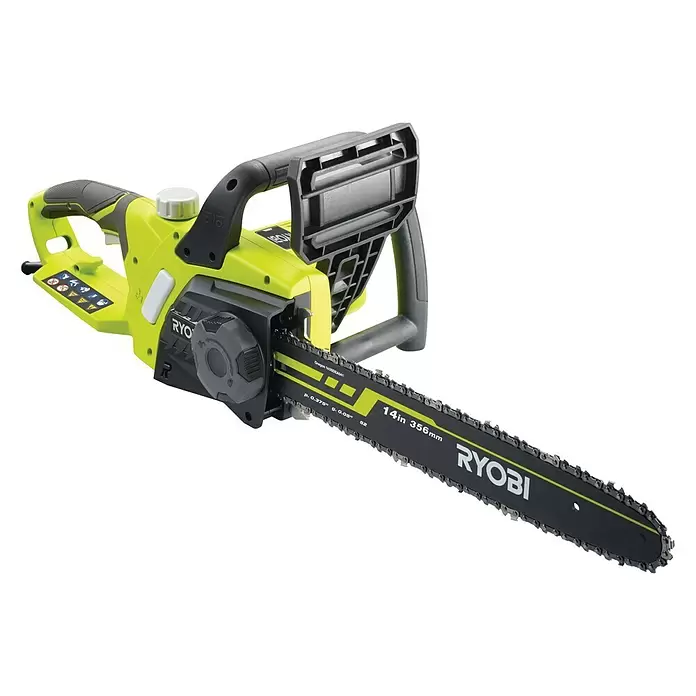 Ryobi Elektrische kettingzaag RCS1935B - 1.900 W, Lengte zaagblad: 35 cm - Diagonaal zicht