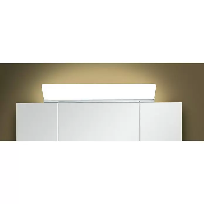 Camargue Orion LED-Spiegelschrank - B x H: 93 x 68 cm, Mit Beleuchtung, Spanplatte, Sanremo Rustico - Anwendungsbeispiel