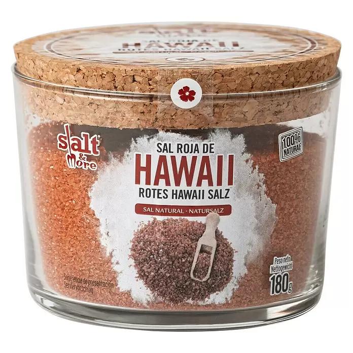Salt&More Meersalz Rotes Hawaiisalz - 180 g - Vorderansicht