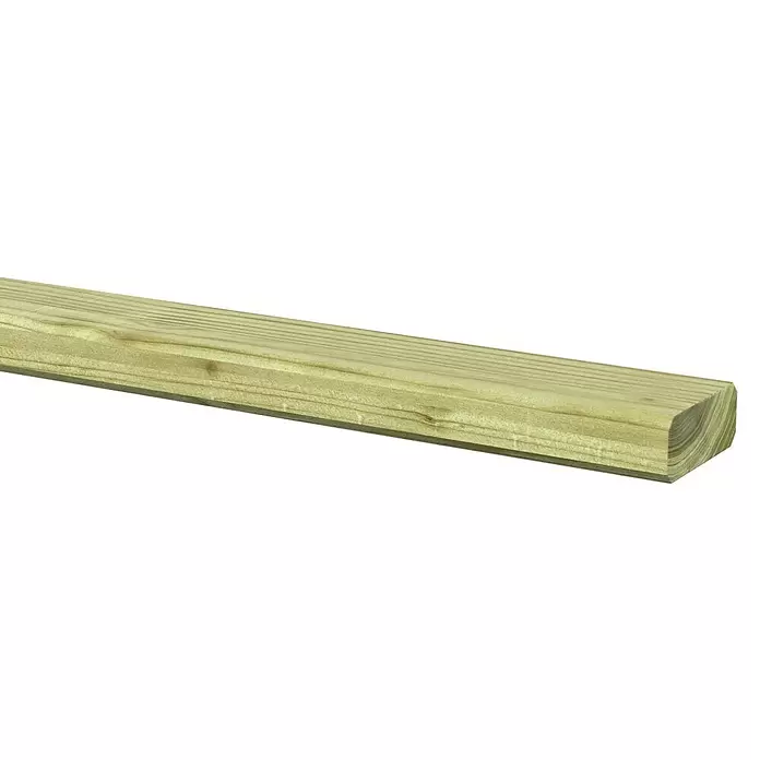Tuinplank - 210 x 4,4 x 1,8 mm, Grenen - Close-up