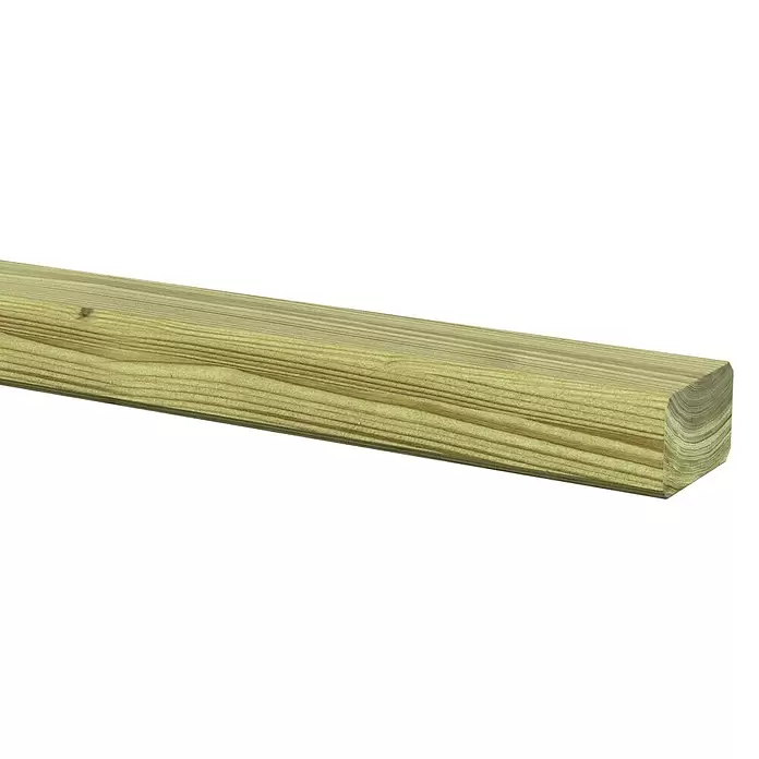 Tuinplank - 210 x 4,4 x 2,7 cm, Grenen - Close-up