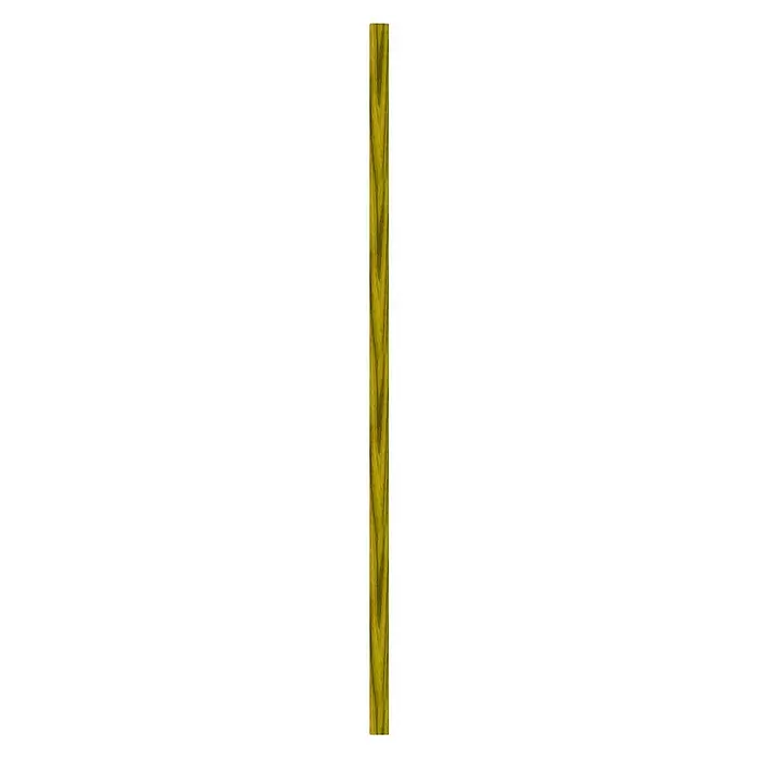 Houten paal - Lengte: 180 cm, Grenen, Groen - Vooraanzicht