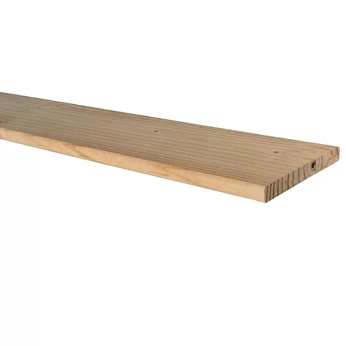 Tuinplank - 240 x 14 x 1,6 cm, Douglasspar - Close-up