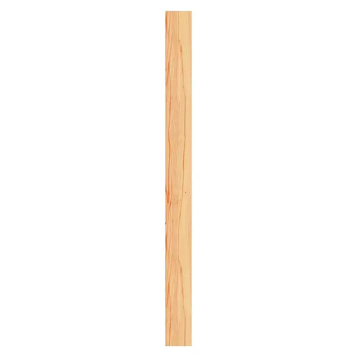 Tuinplank Zweeds rabatdeel - 240 x 19 x 2,7 cm, Douglasspar - Vooraanzicht