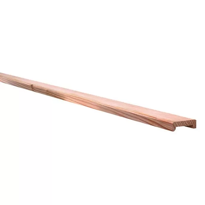 Tuinplank afdeklat - 180 x 8,5 x 2,8 cm, Douglasspar - Close-up